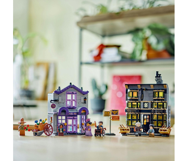 LEGO HARRY POTTER 76439 Sklepy Ollivandera i Madame Malkin - 1248465 - zdjęcie 12